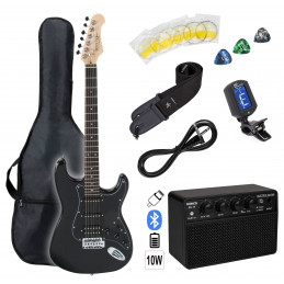 Rocktile Set Strat Black Premium