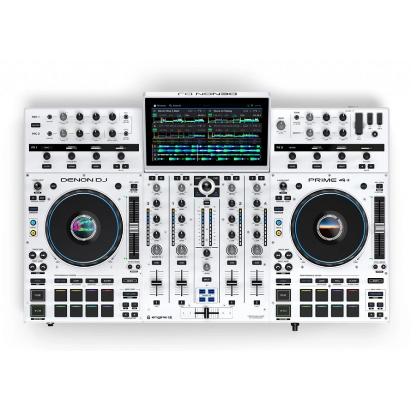 DENON DJ PRIME 4+ WHITE DENON DJ PRIME 4+ WHITE