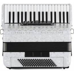 Classic Cantabile Secondo V akordeon 96 Bass bílý
