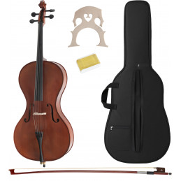 Classic Cantabile CP-200 4/4 Antique Cello Set