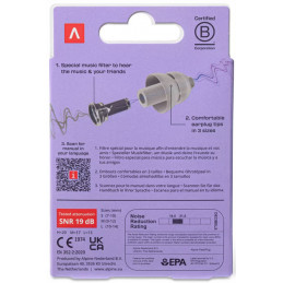 ALPINE PartyPlug Transparent