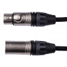 Mikrofonní kabel XLR (samec) - XLR (samice) v délce 6 m. Vynikající poměr cena - kvalita. Dodáváno v praktické ochranné krabičce.