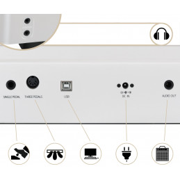 Classic Cantabile SP-316 WH