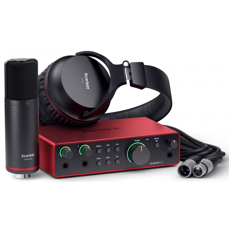 Focusrite Scarlett 2i2 Studio 4th Gen