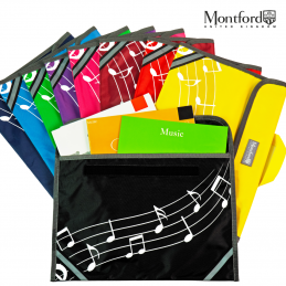 Montford MFMC3BL Taška na noty modrá