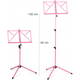 Proline notový stojan růžový