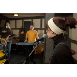 Proline mikrofonní stojan chrom