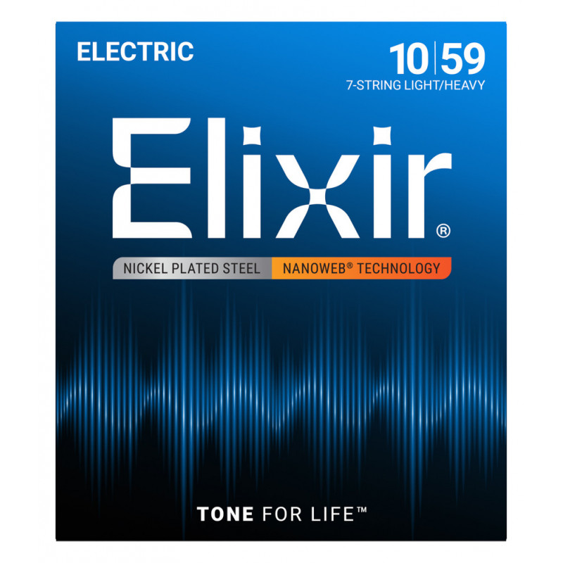 Elixir 12074 7-string Nanoweb 10-59