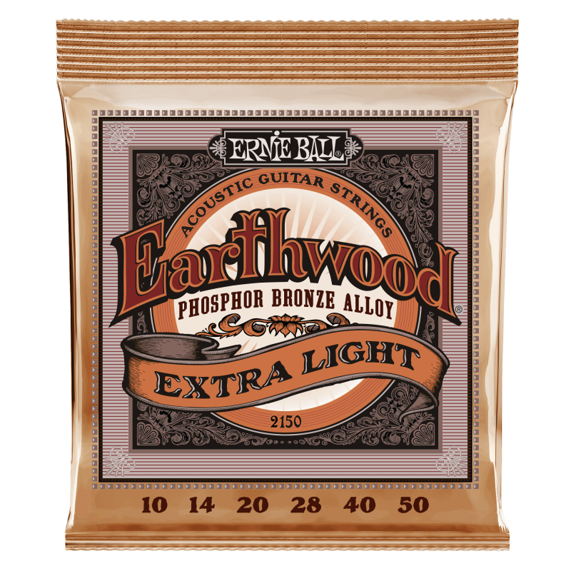 Ernie Ball 2150 EARTHWOOD Phosphor Bronze 010 - 050
