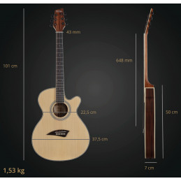 Rocktile WSC-50C-NT Slim Line