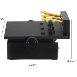 Proline pedálový adaptér černý, matný