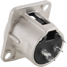 Proline XLR konektor na panel, samec
