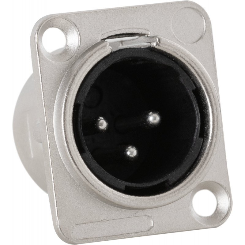 Proline XLR konektor na panel, samec