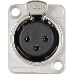 Proline XLR konektor na panel, samice