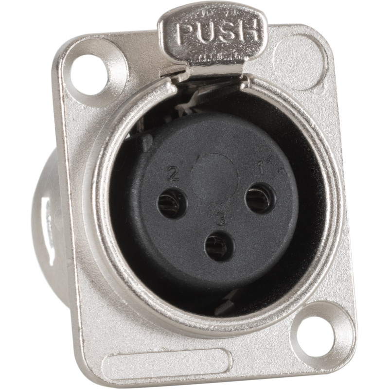 Proline XLR konektor na panel, samice