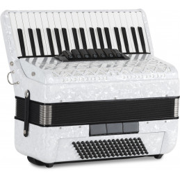 Classic Cantabile Secondo V G-g akordeon 96 Bass bílý