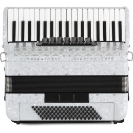Classic Cantabile Secondo V G-g akordeon 96 Bass bílý