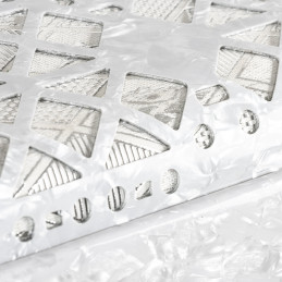 Classic Cantabile Secondo V G-g akordeon 96 Bass bílý