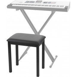 Proline B100 klavírní stolička černá