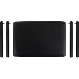 Proline B100 klavírní stolička černá