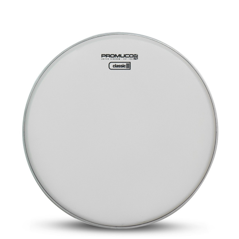 Promuco Classic Drumhead White Coated 13"