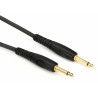 D'Addario mono nástrojový kabel Jack/Jack; délka: 6 m.