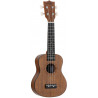 Sopránové ukulele, tělo ořech, krk okoume, hmatník černý richlite, kobylka ořech.