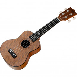 Classic Cantabile Ukulele Soprano Walnut