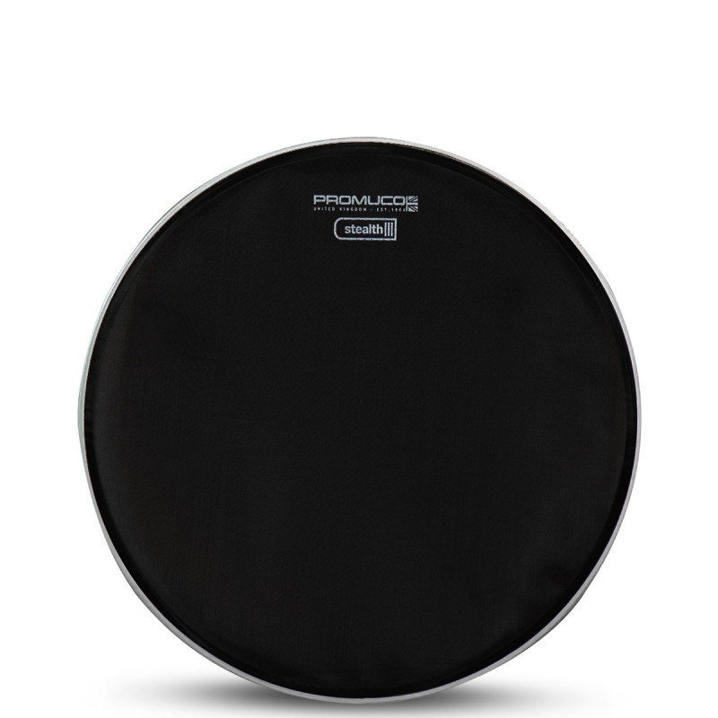 Promuco Stealth Drumhead Black Mesh 20"