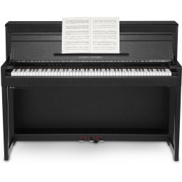 Classic Cantabile UP-1Plus SM Upright s dřevěnou klaviaturou černý mat