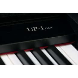Classic Cantabile UP-1Plus SM Upright s dřevěnou klaviaturou černý mat