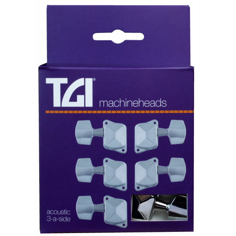 TGI TG412 ladící mechanika akustická kytara nikl