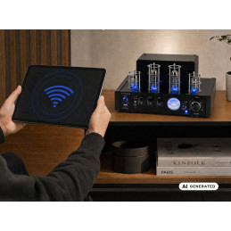 Bennett & Ross TA-70 HiFi Stereo Zesilovač Černý