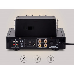 Bennett & Ross TA-70 HiFi Stereo Zesilovač Černý