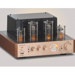 Bennett & Ross TA-70 HiFi Stereo Zesilovač Hnědý