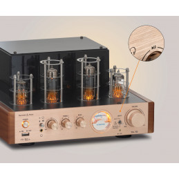 Bennett & Ross TA-70 HiFi Stereo Zesilovač Hnědý