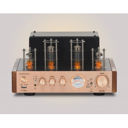 Bennett & Ross TA-70 HiFi Stereo Zesilovač Hnědý