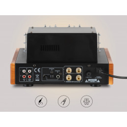 Bennett & Ross TA-70 HiFi Stereo Zesilovač Hnědý