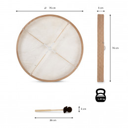 Proline ND-30 Šamanský Rámový Buben 30"