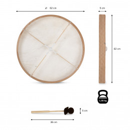 Proline ND-24 Šamanský Rámový Buben 24"