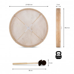 Proline ND-18 Šamanský Rámový Buben 18"