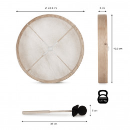 Proline ND-16 Šamanský Rámový Buben 16"
