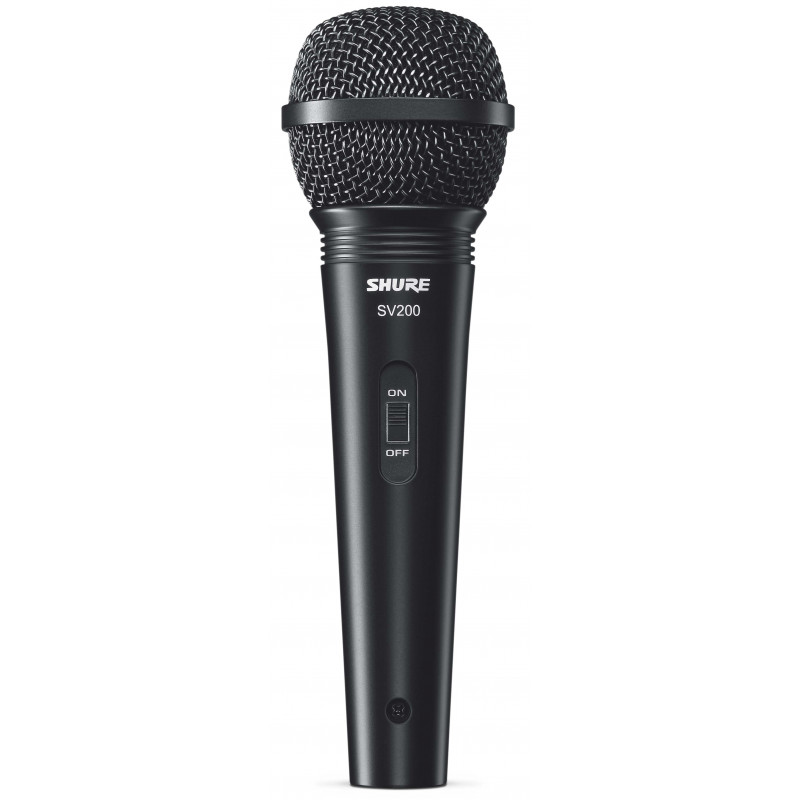 SHURE SV200-A - zpěvový mikrofon s příslušenstvím SHURE SV200-A - zpěvový mikrofon s příslušenstvím