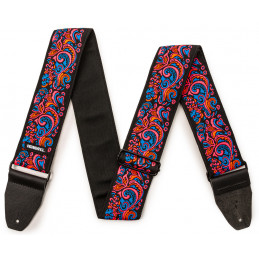 Dunlop JH28 JIMI HENDRIX™ BLACKLIGHT LOVE DROPS PINK STRAP
