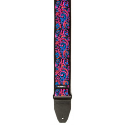 Dunlop JH28 JIMI HENDRIX™ BLACKLIGHT LOVE DROPS PINK STRAP