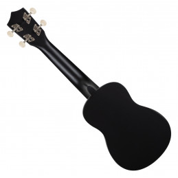 Classic Cantabile US-50 Soprano Ukulele Set Black