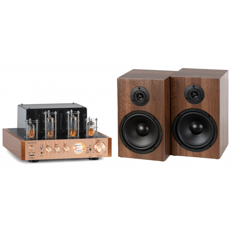Bennett & Ross TA-70 HiFi Stereo SET Hnědý