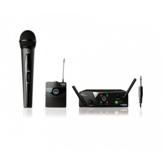 AKG WMS 40 MINI Instrumental/Vocal set DUAL - bezdrátový systém