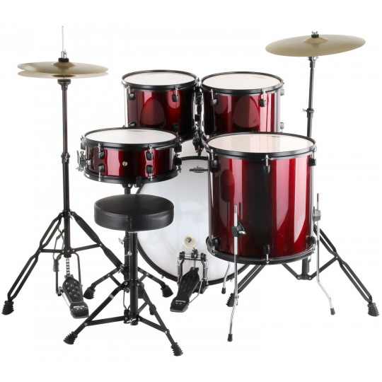 ROOCKIE XDrum Rookie RED - kompletní bicí souprava