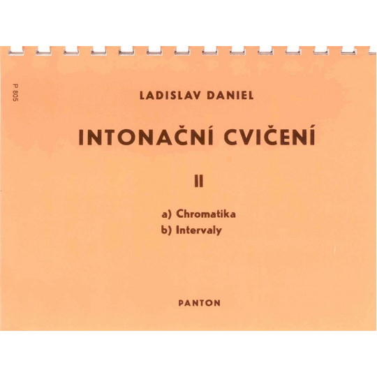 Intonační cvičení II - Ladislav Daniel